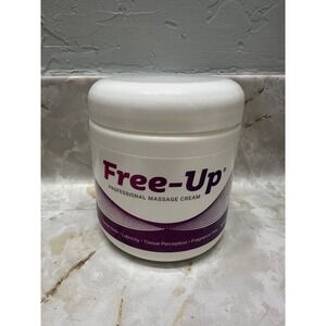 Free Up Professional Massage Cream 16‎ oz Jar Fragrance Free Great Glide